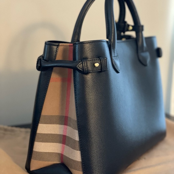 Burberry medium banner check house leather - Picture 4 of 12